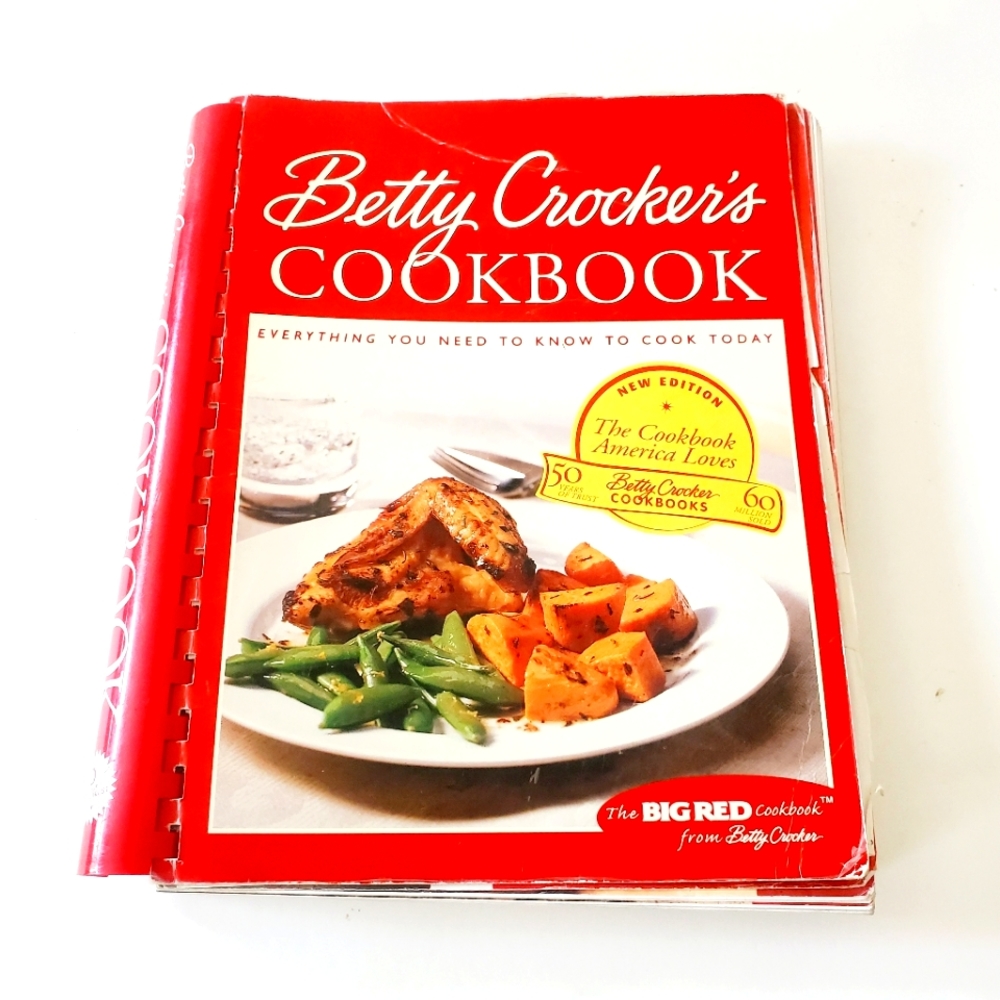 Betty Crocker Vintage Spiral Cookbook